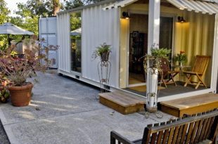 Backyard Patio Shipping Container - Container Professionals In