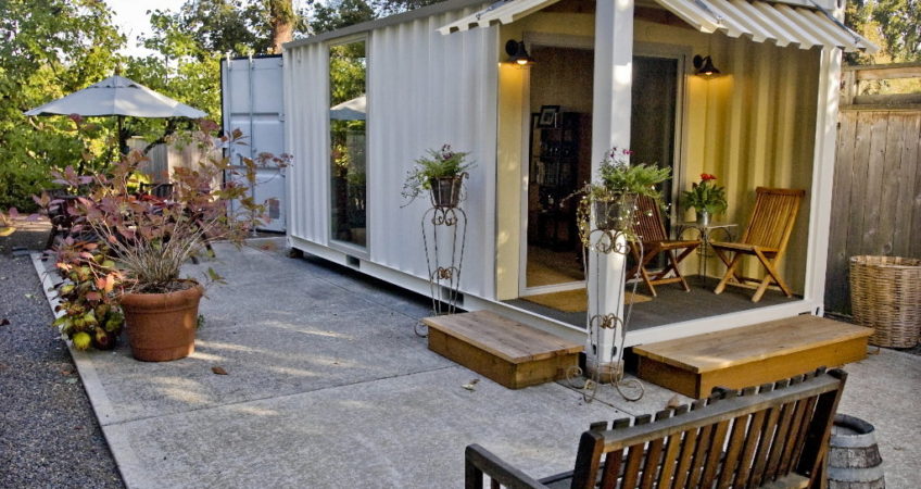 Shipping Container for backyard