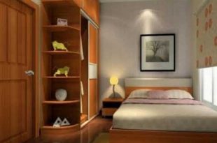 Simple interior design ideas for small bedroom - minimalist .