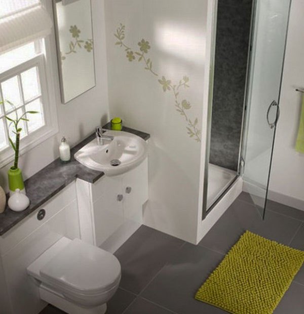 Simple Bathroom Design Ideas - Image of Bathroom and Clos