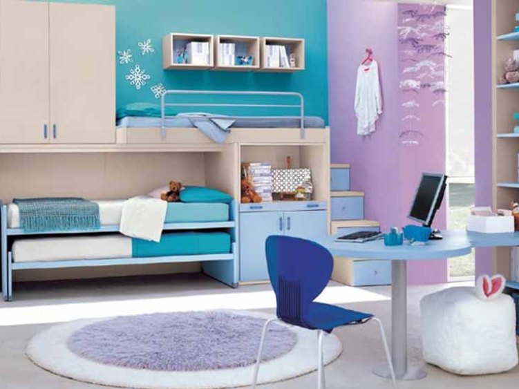 Simple And Beautiful Girls Bedroom Layout - 2020 Ide