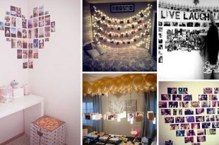 Top 24 Simple Ways to Decorate Your Room with Photos | Stylish .