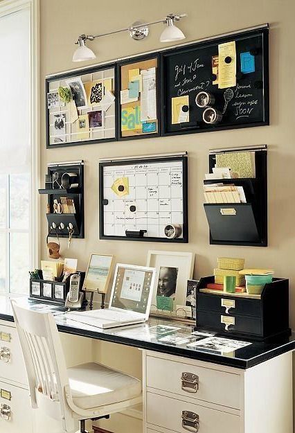 Five Small Home Office Ideas to Keep You Organized and Inspired .