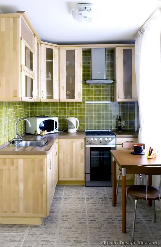 Pictures of Kitchens - Modern - Light Wood Kitchen Cabinets .