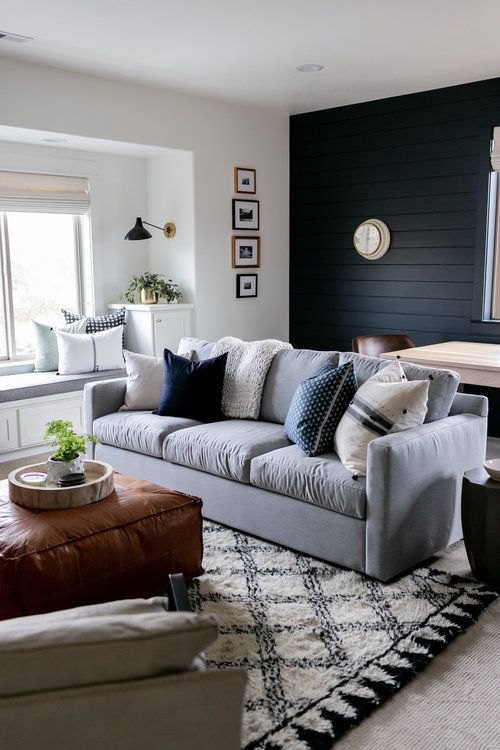 Bonus Room Remodel by Light & Dwell. | Couches living room, Living .