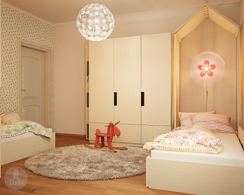 Apply Soft And Pastel Colour For Twin Girls' Bedroom To Help Them .