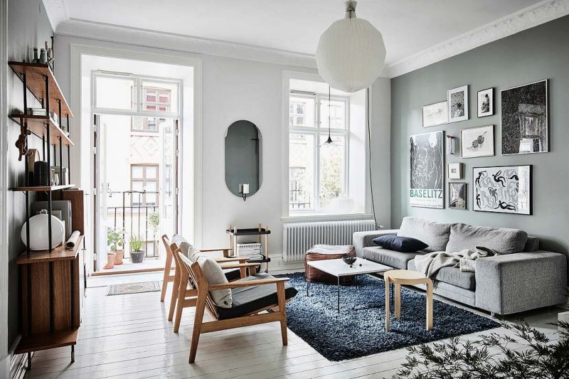 Beautiful Scandinavian Inspired One Bedroom Apartme