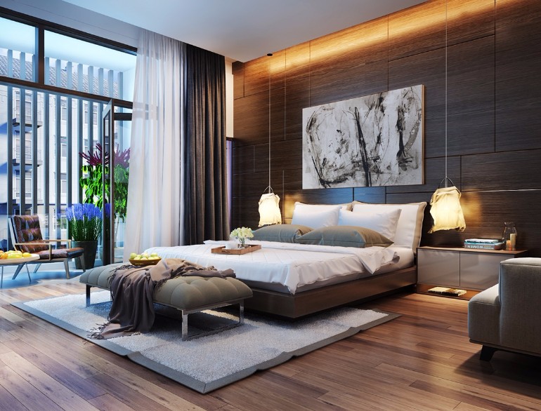 Stunning Bedrooms with Unique Lighting Designs – Master Bedroom Ide