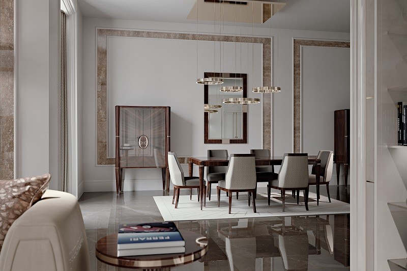 Stylish Dining Room Furniture Design - Ellipse Bar Cabinet | Archi .