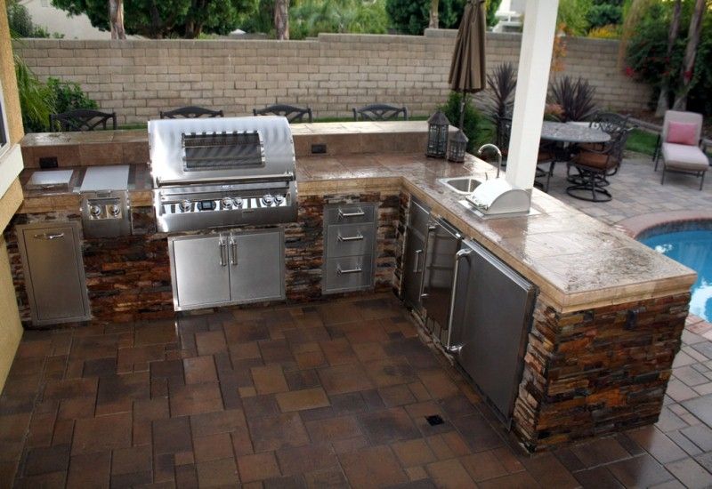 Pin by Stacy Wood on Backyard ideas | Outdoor kitchen design, Diy .