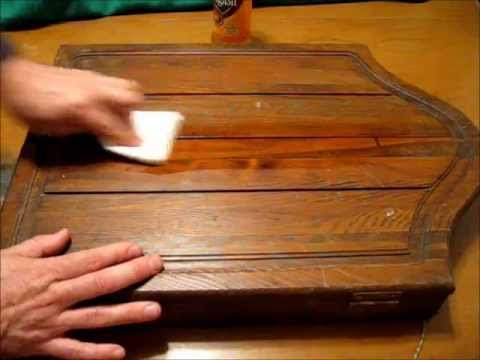 Restore Filthy Antique Wood and Furniture Fast and Simple - YouTu