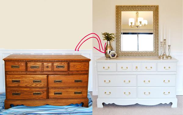 The best way to make your old wood
  furniture look new