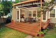 Simple Deck Designs | How to Build a Shade Canopy Frame To A Deck .