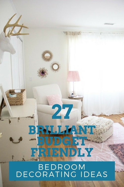 27 Brilliant Budget Friendly Bedroom Decorating Ideas | Canvas Facto