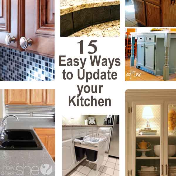 15 Easy Ways to Update your Kitchen | How Does S