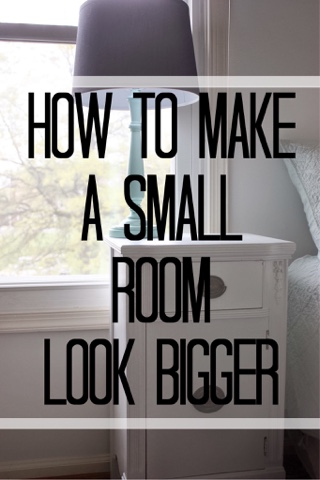 LC Interior: 6 Tips & Tricks For Making a Small Room Look Bigg