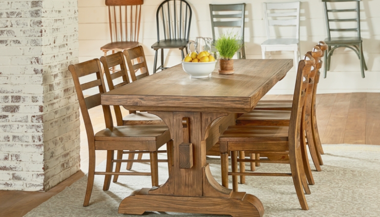 Farmhouse Dining Table Ideas Cozy Rustic Look Diy Home Art .