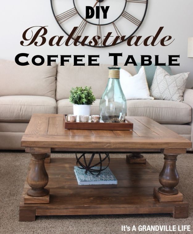 15 Beautiful DIY Coffee Table Ideas You Should Update Your Living .