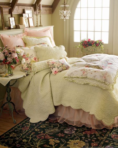 Romantic Bedroom on a Budget | Shabby chic bedrooms, Country .