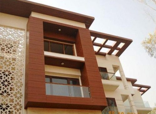 Wood Brown Exterior Wall Cladding, Rs 350 /square feet, DJ Group .