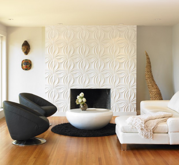 19 Textured Wall Designs Perfect For Your Living Ro