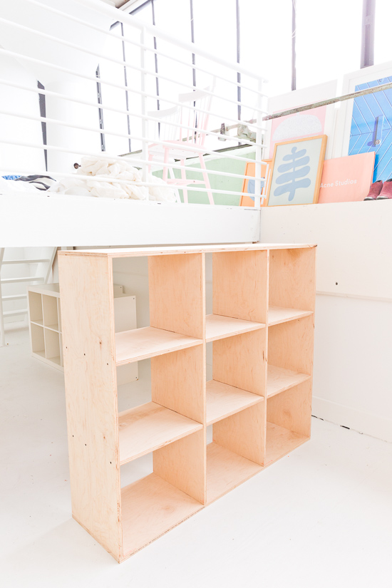 How to Create Modern Plywood Shelving Organizati