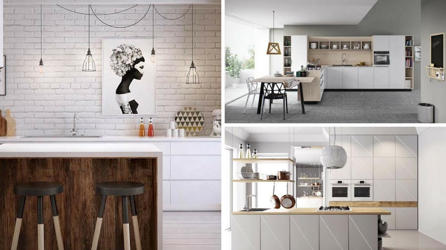 20 Modern White and Wood Kitchen Ideas | Home Wrappi