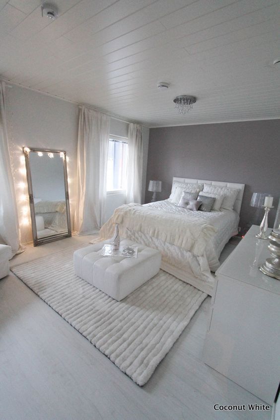 40 Gray Bedroom Ideas | Silver bedroom, New room, Home bedro